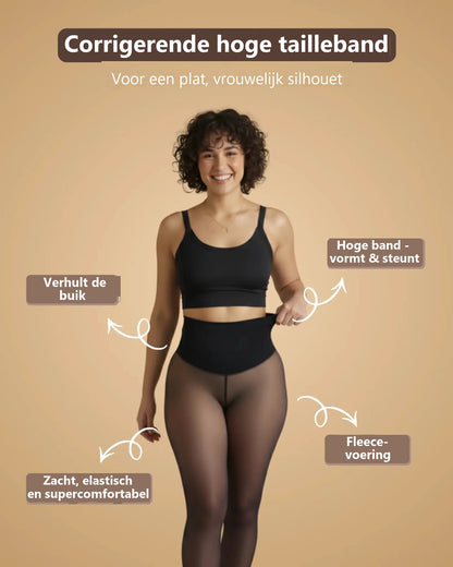 Fleece Gevoerde Panty