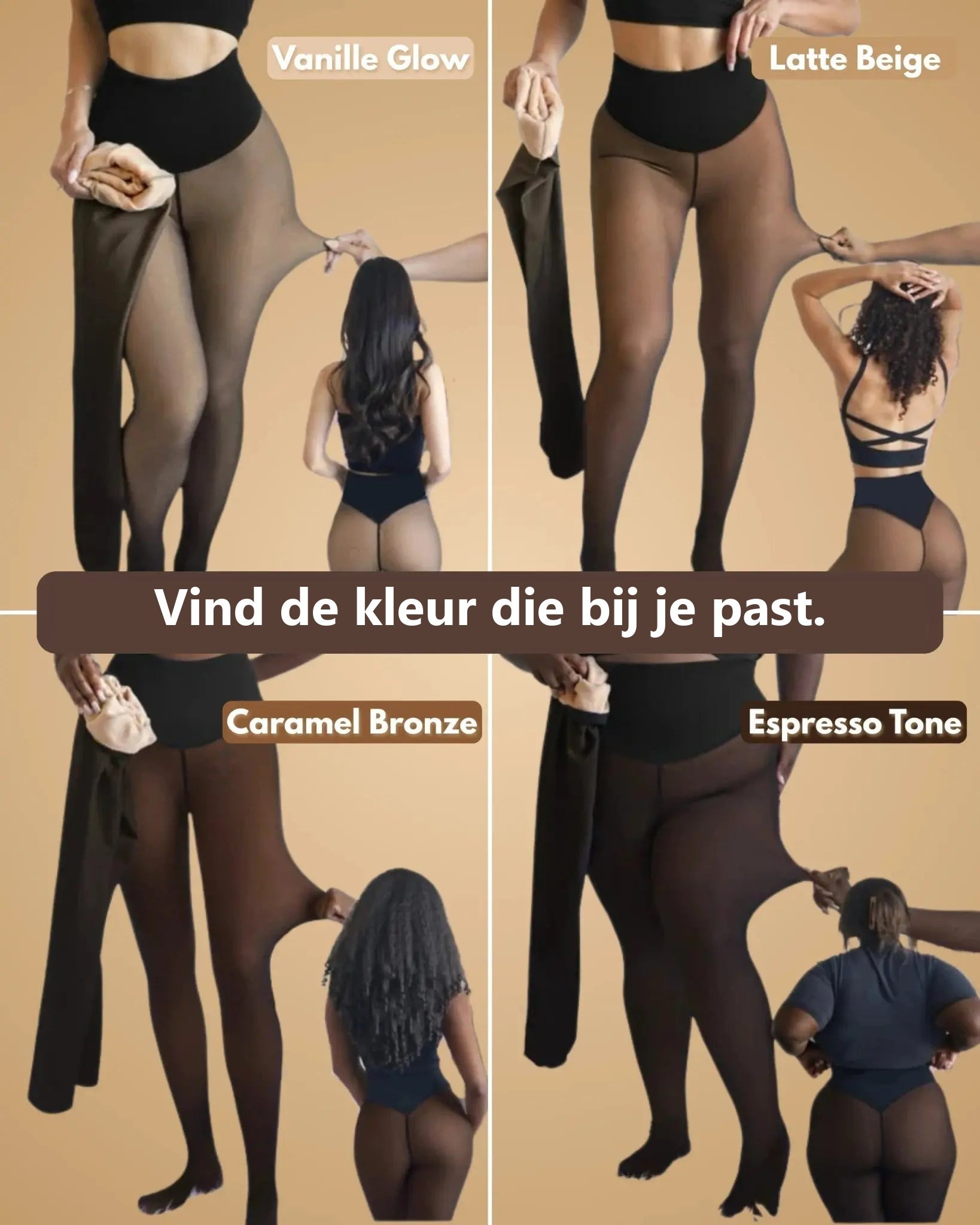 Fleece Gevoerde Panty