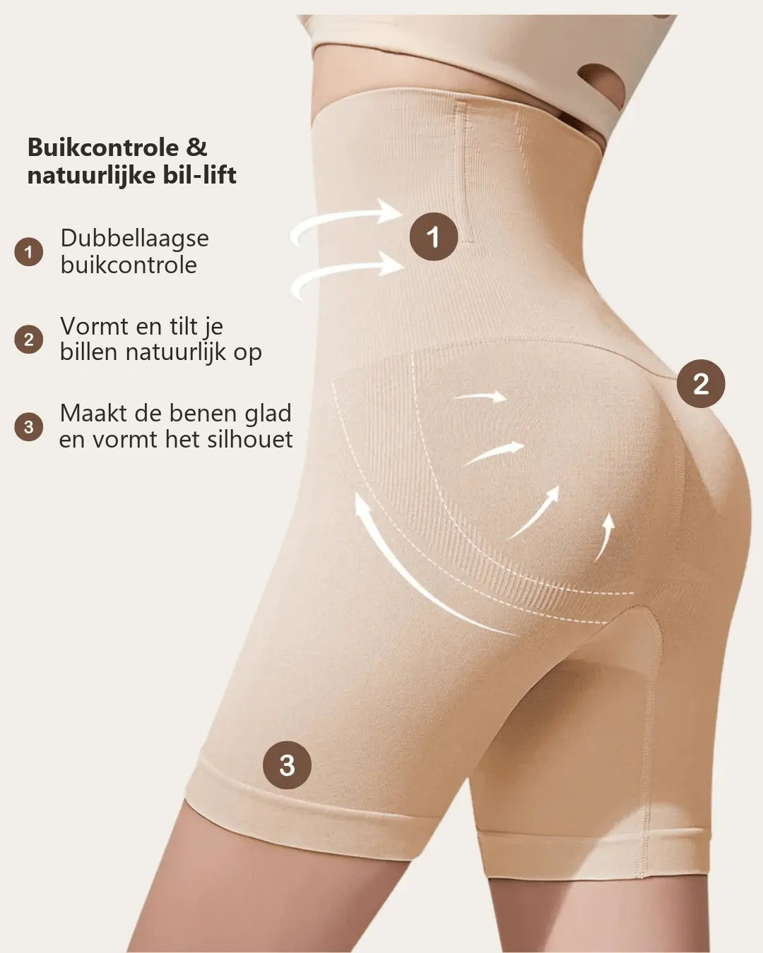 Corrigerende Shaping Short