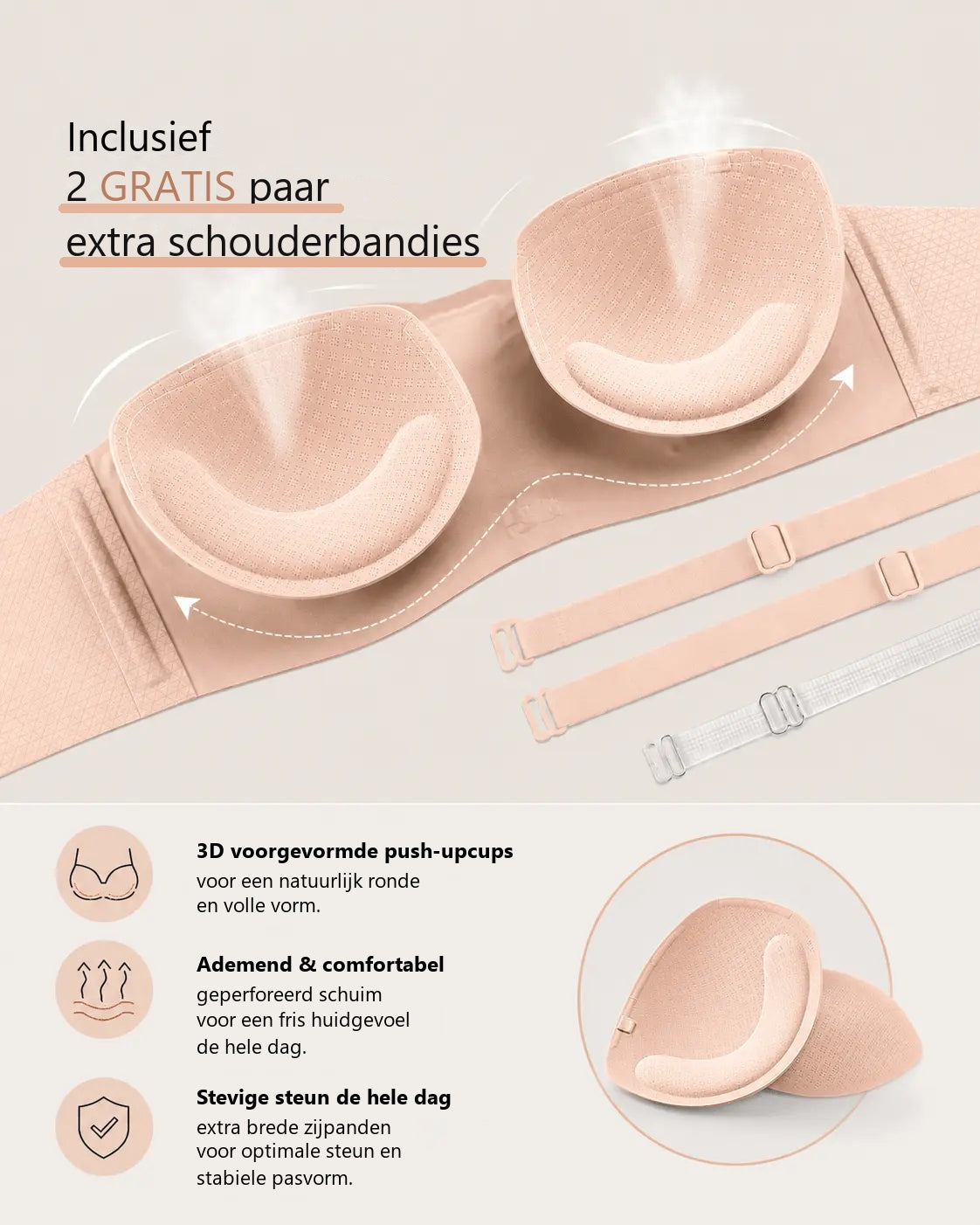 Strapless Comfort BH