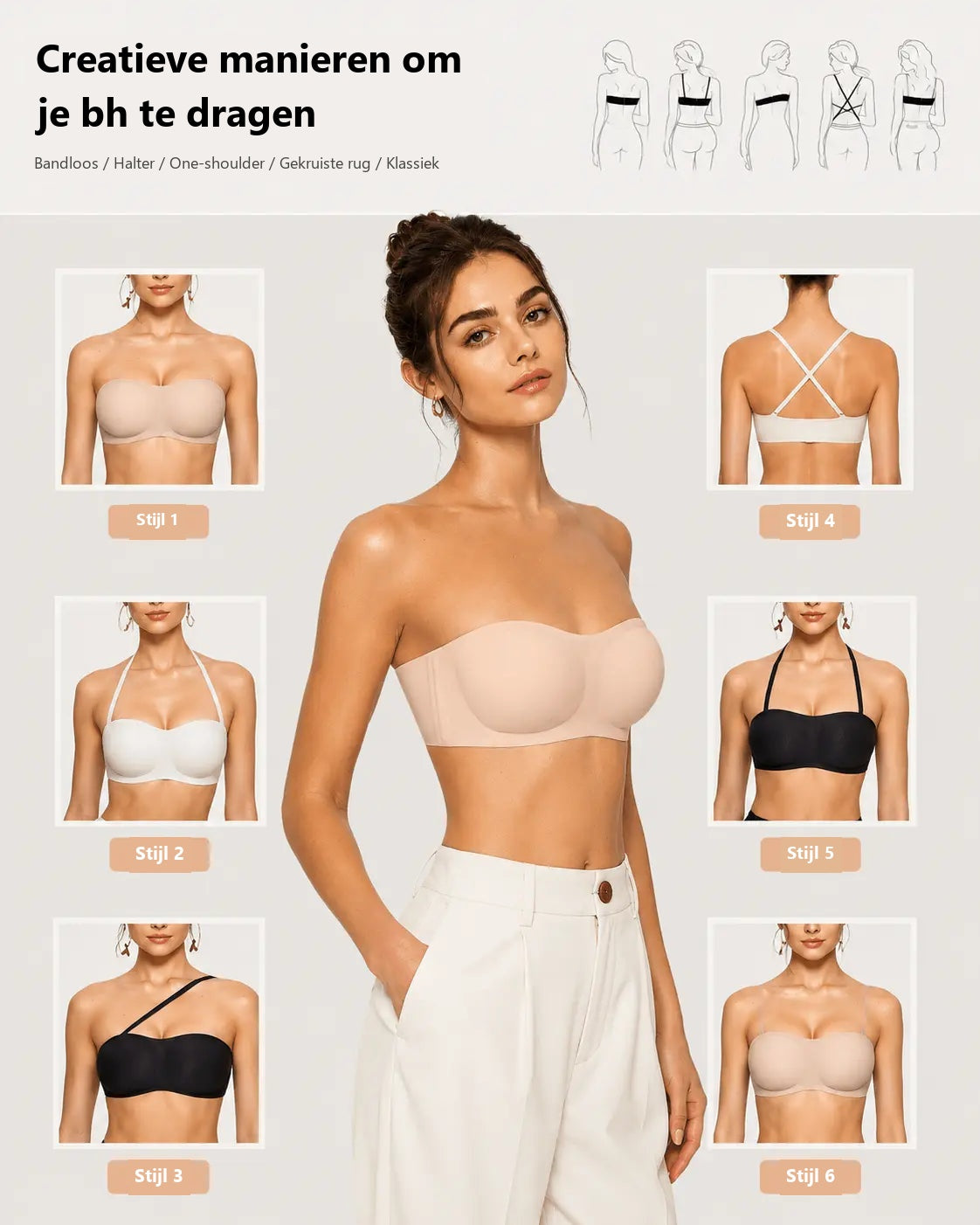 Strapless Comfort BH